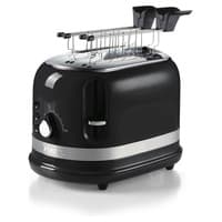 2 slots torradeira preta 1 unidade (Preto) - Ariete