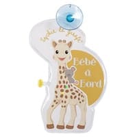 Viagem instantânea Bebê a bordo 1 unidade - Sophie la Girafe