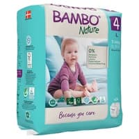 Fraldas T4 (7-14 kg) ECO 24 unidades - Bambo Nature
