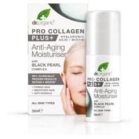 Creme Antienvelhecimento Pro Collagen Plus + com Pérola Negra 50 ml - Dr. Organic