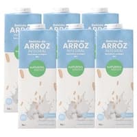 Pacote de bebida de arroz integral sem glúten orgânico 6 unidades de 1L - Naturitas Essentials