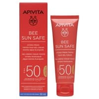 Hydra Fresh Gel-Creme FPS50 com cor 50 ml de creme - Apivita