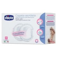 Almofadinhas Absorventes Anti-bacterianas 60 unidades - Chicco