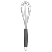 Batedor de aço inoxidável grande 30x7 cm tango 1 unidade (Preto) - Lurch