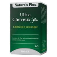 Ultra Cheveux Plus com MSM Ação Prolongada 60 comprimidos - Natures Plus