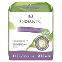 5 x Calça tamanho XL para incontinência urinária 12 unidades - Organyc