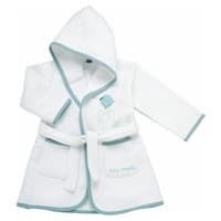 Roupão de banho azul piquet 12 m + 1 unidade - Chicco