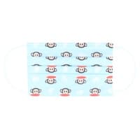 Máscara Infantil Mono de Camada Tripla Azul - Coração 10 unidades - Mascarillas