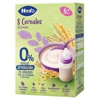 Herói 8 - mingau de cereais 6m+ 340 g - Hero