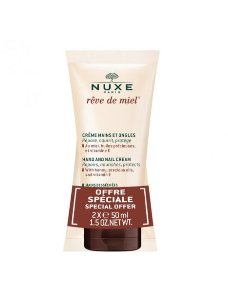 Nuxe - Nuxe Duplo Crema De Manos Y Uñas Reve De Miel 2x50 Ml
