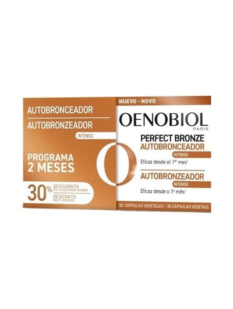 Vemedia Pharma - Oenobiol Autobronzeador Duo Pack 2x30 Cápsulas