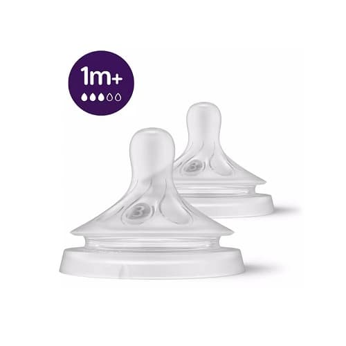 SCY963/02 Philips Avent 2 Tetinas Natural Response T3 - flujo médio, 1m+