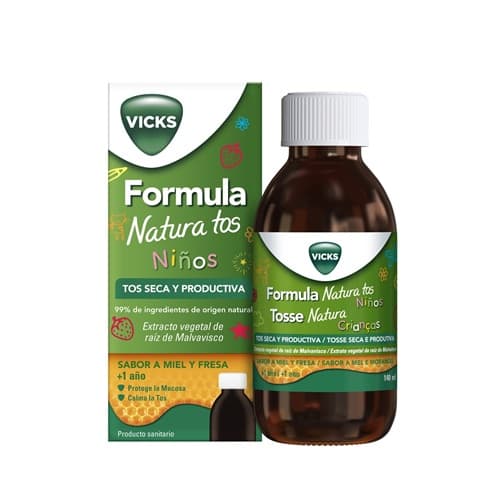 Vicks FormulaNatura Tos Niños 140 Ml.