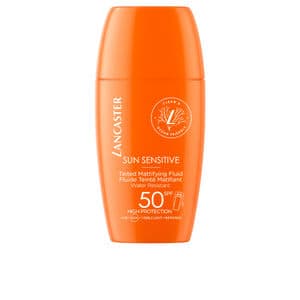 SUN SENSITIVE fluido matificante com cor SPF50 30 ml