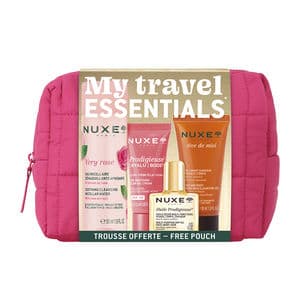Conjunto de 5 peças de itens essenciais para viagem Nuxe