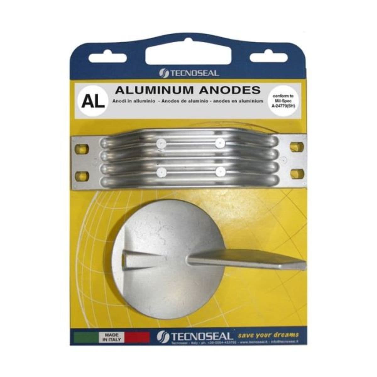 Kit de ânodo TECNOSEAL TENKITYAMAHA150-200-AL
