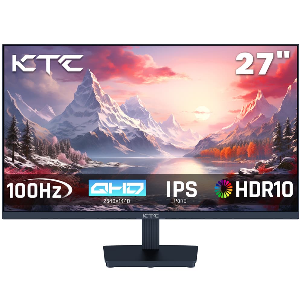 Monitor Gamer KTC H27T27 de 27 polegadas com taxa de atualização de 100Hz