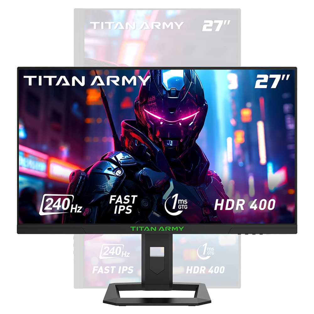 Monitor de jogos TITAN ARMY P2710S 16:9 rápido IPS QHD 240 Hz