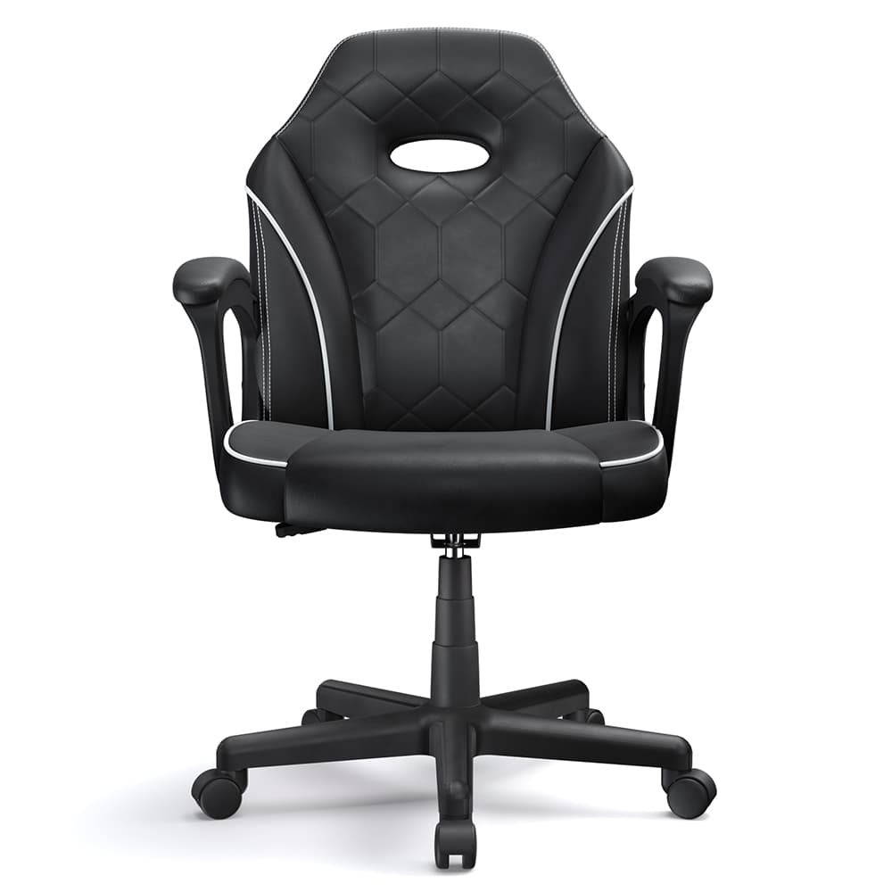 Cadeira de escritório gamer ACGAM CG-4746, encosto ergonômico de espuma, giratória 360°, altura ajustável, versão pequena