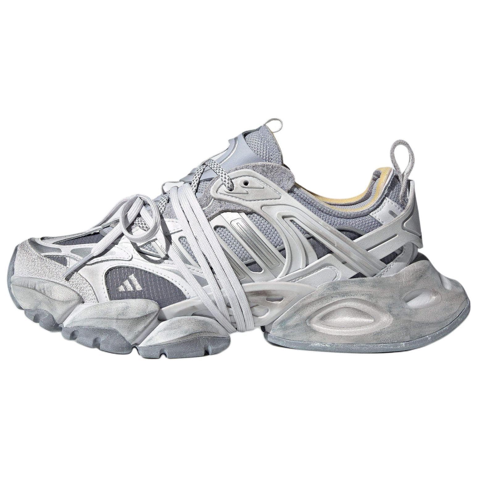 Xlg Runner Deluxe Adidas 'Cinza Prata Metálico' JR9633 cm