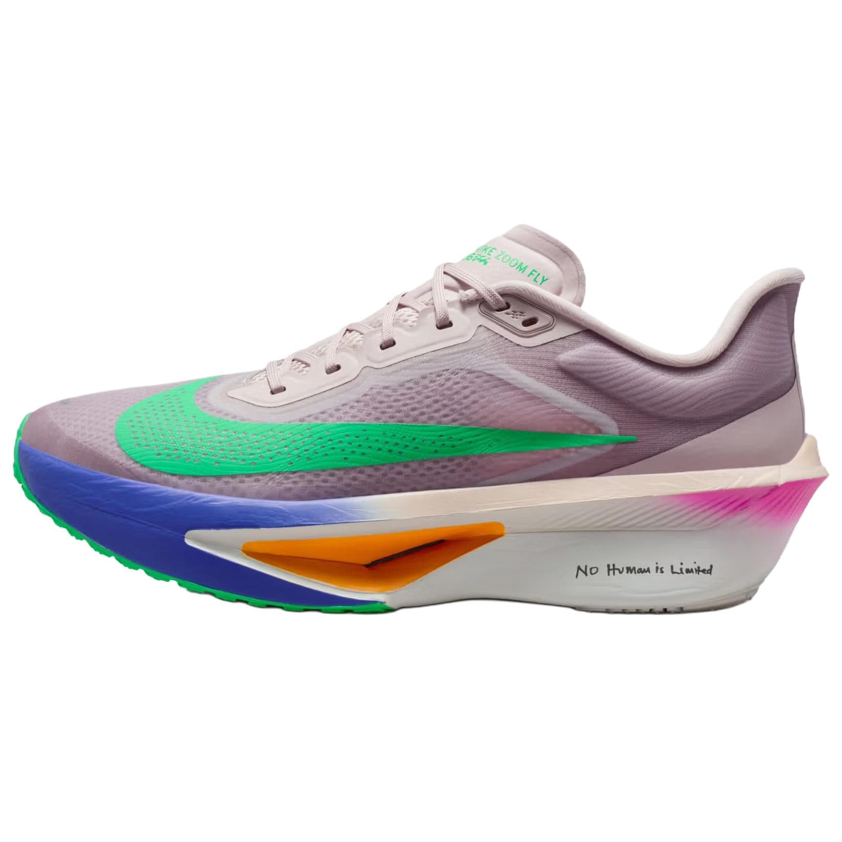 Nike Zoom Fly 6 'Eliud Kipchoge' (Vermelho Silt/Violeta Persa/Rosa Fogo/Verde Choque) HJ7038-600 cm