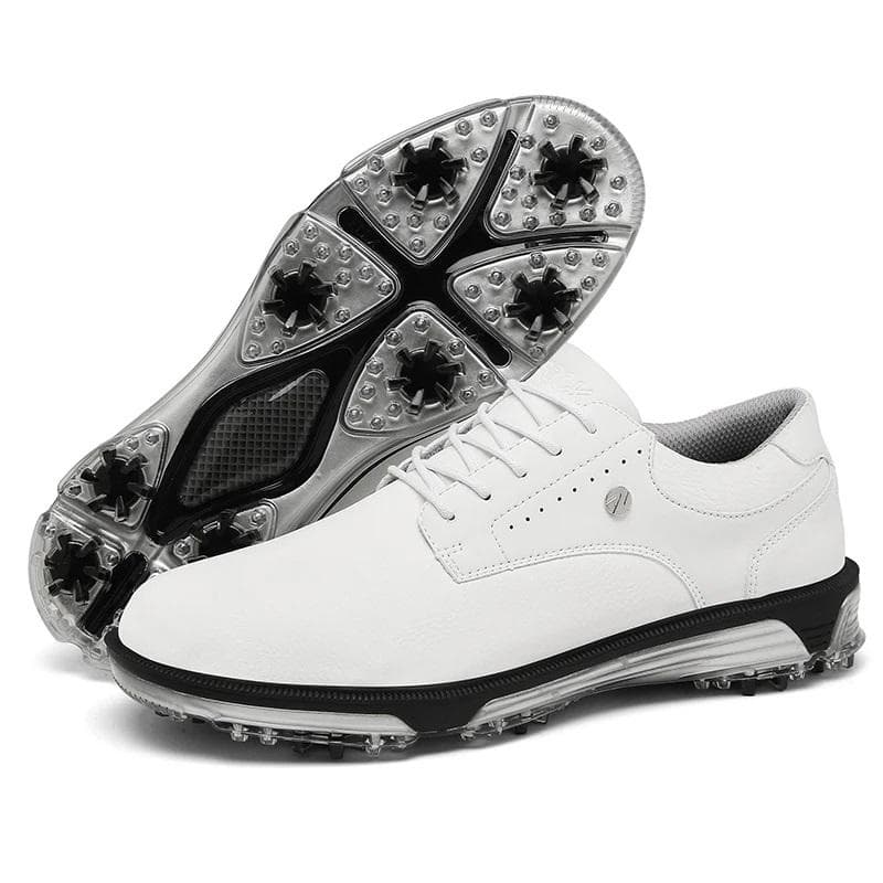 Sapatos de golfe impermeáveis Tênis de golfe masculinos Calçados de golfe ao ar livre Calçados esportivos para caminhada Caddie Sapato atlético