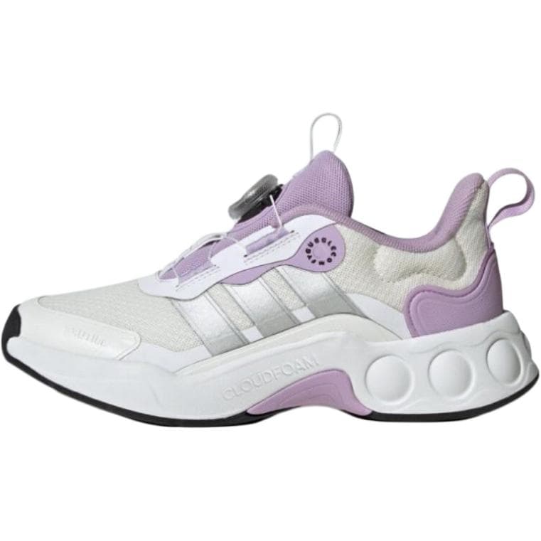 Adidas Nitrobubble Boa Comfortable Versatile Fashion Low-Top Kids Running Shoes Kids Running Shoes White IH1564 cm
