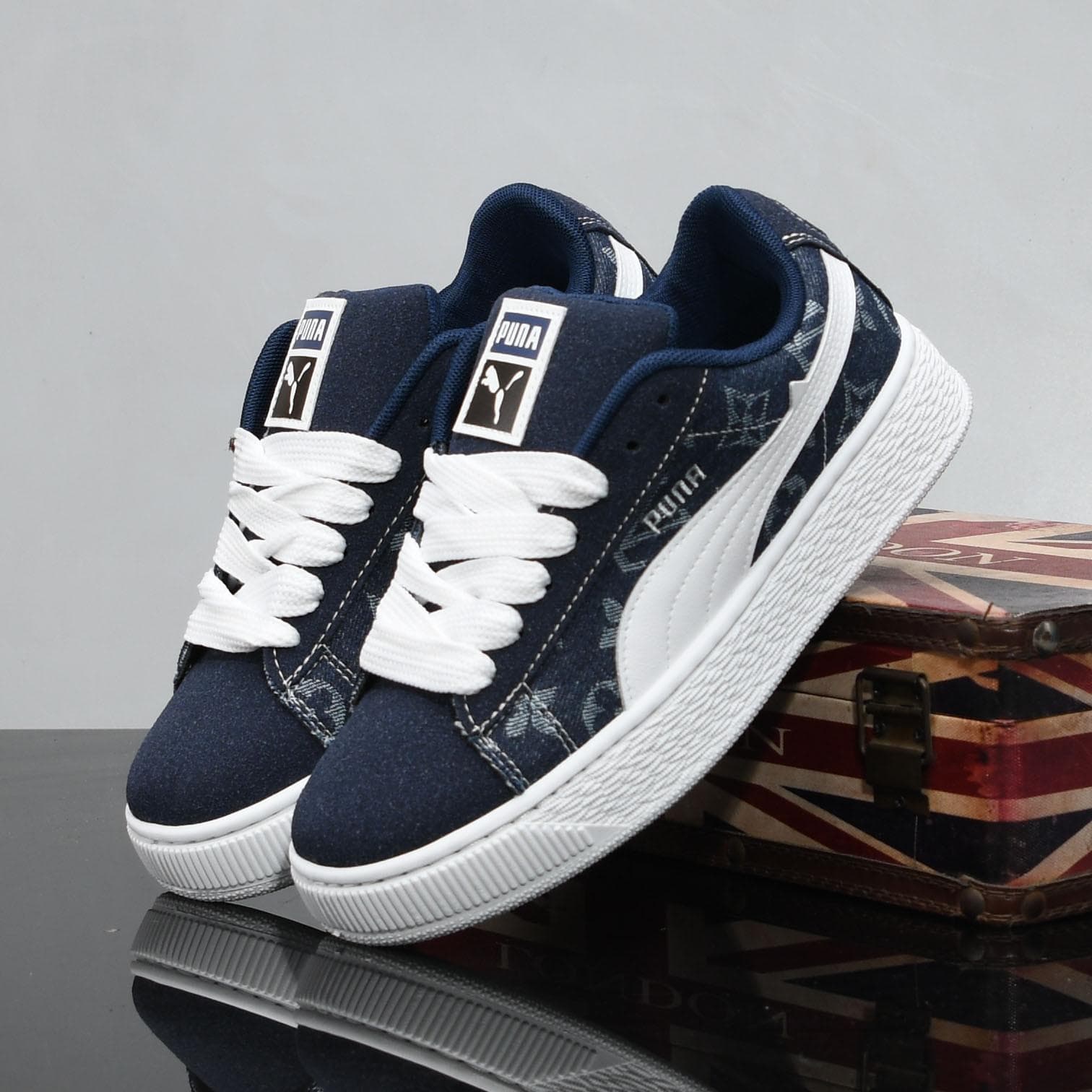 Black Dexun Spring and Autumn New Bread Shoes Couple Sports Non-slip Board Shoes Lightweight Student Y cm