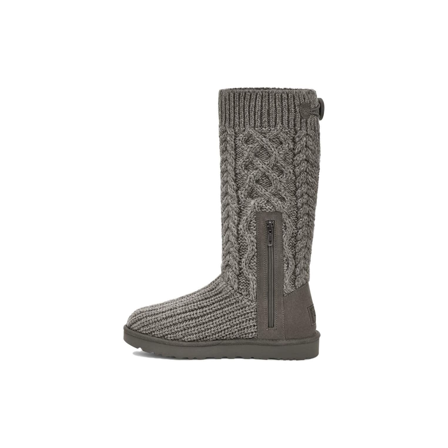 Bota UGG Classic Cardi Tricô Cabo Cinza (Mulheres) Tênis Feminino 1146010-CINZA cm