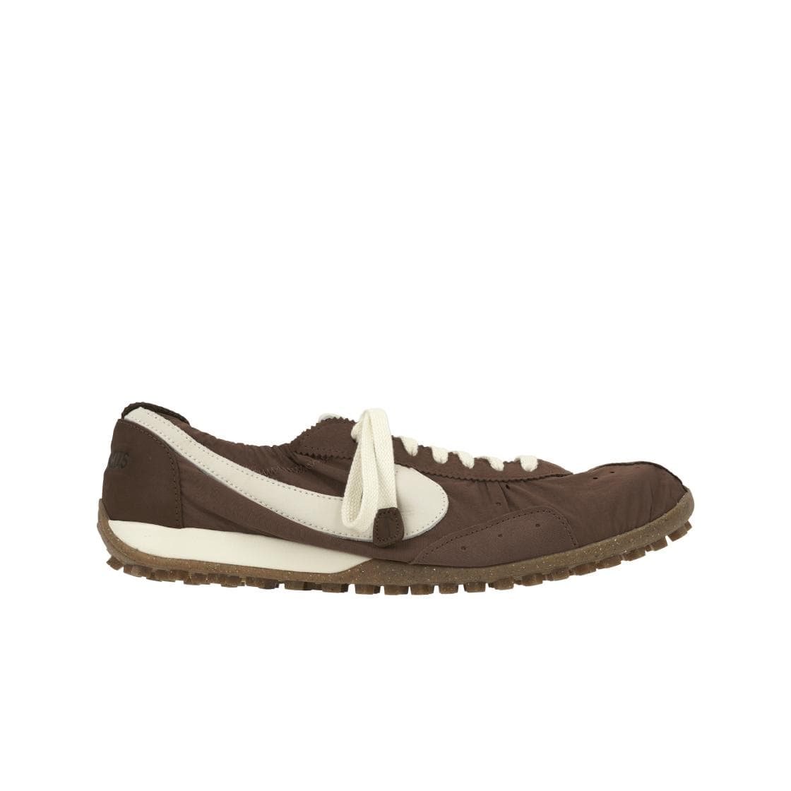 Jacquemus x Nike Moon Shoe SP Fauna Brown Tênis Feminino Amarelo Macio Cachemir HV8547-200 cm
