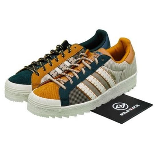Adidas Clot X Adidas Superstar Patchwork JR6490 41 cinza escuro