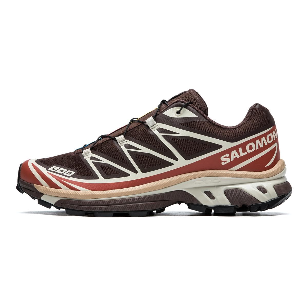 SALOMON XT 6 Tecido Amortecimento Antiderrapante Cano Baixo Casual Corrida em Trilha Treinamento Deslocamento na Cidade Sapatos de Corrida Unissex 477