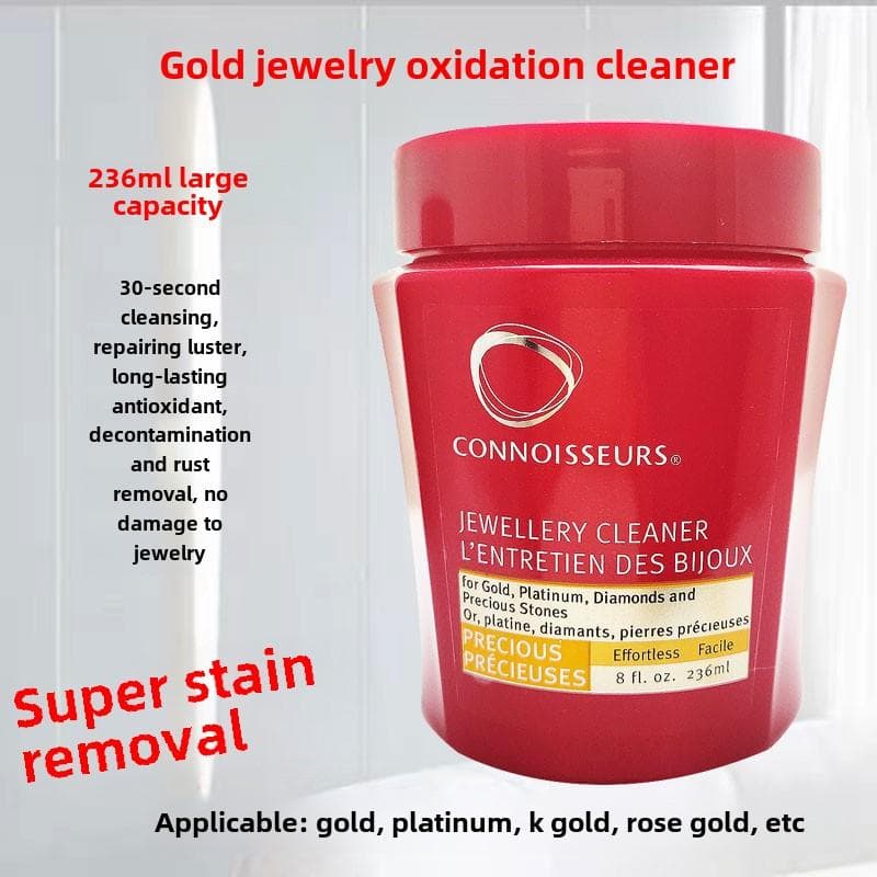 Limpador de Joias Douradas/Prateadas/Platinadas Líquido Lustrante Solução de Limpeza para Joias Pedras Preciosas ouro