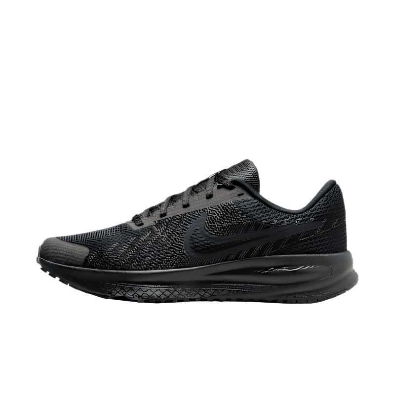 Nike Run Defy Confortáveis Fashion Versáteis Tendência Malha Cano Baixo Sapatos de Corrida Tênis Feminino Preto HM9593-003 cm