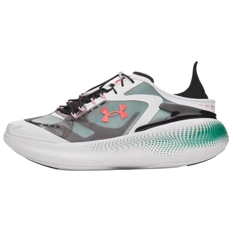 Tênis de Corrida Under Armour Echo Unissex Branco Preto 6006061-102 cm
