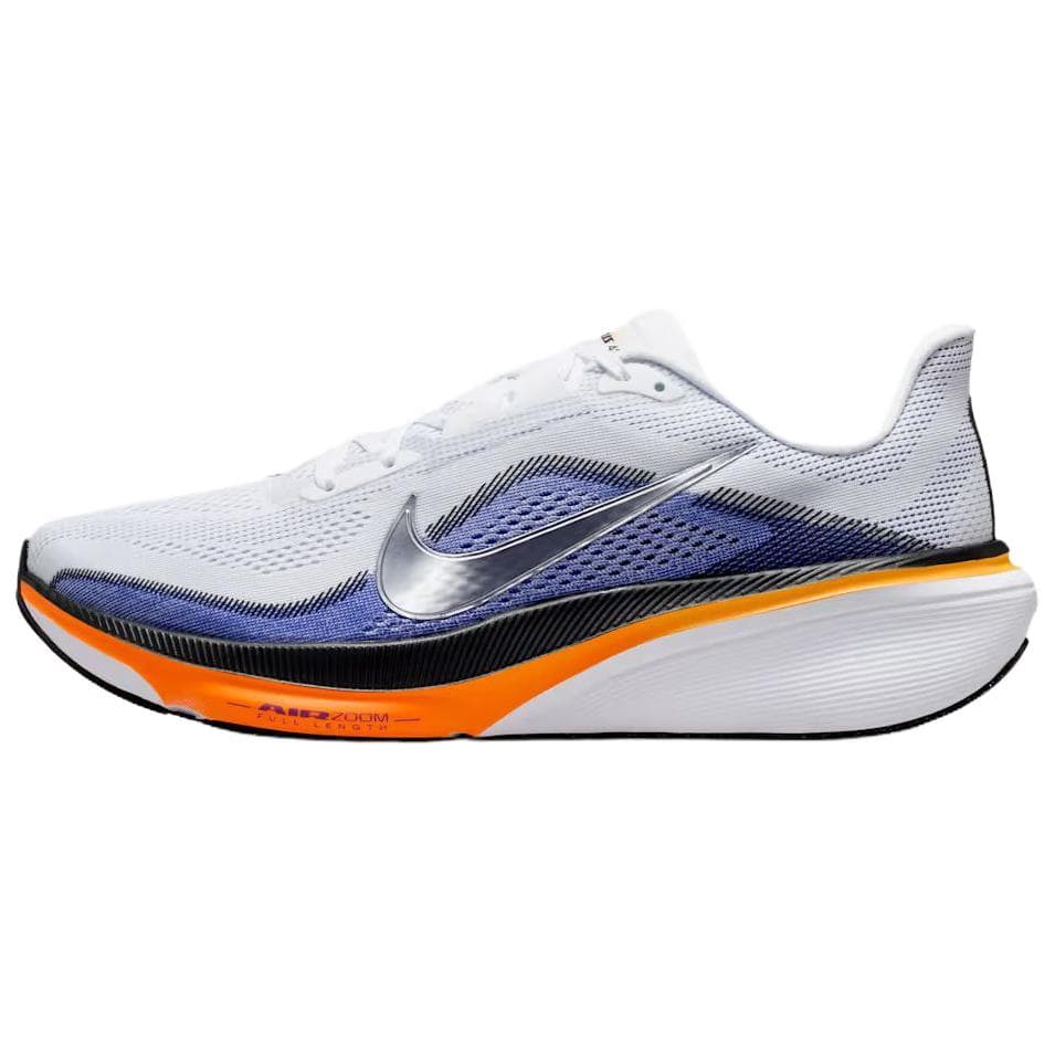 Tênis Masculino Nike Pegasus 42 Branco Lápis Laranja Total Prata Metálico IB1873-102 cm
