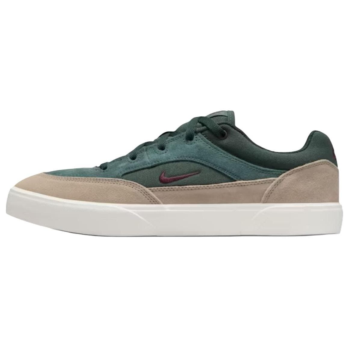 Tênis Masculino Nike Malor SB Branco Sweet Beet Alga Verde Cáqui FV6064-300 cm