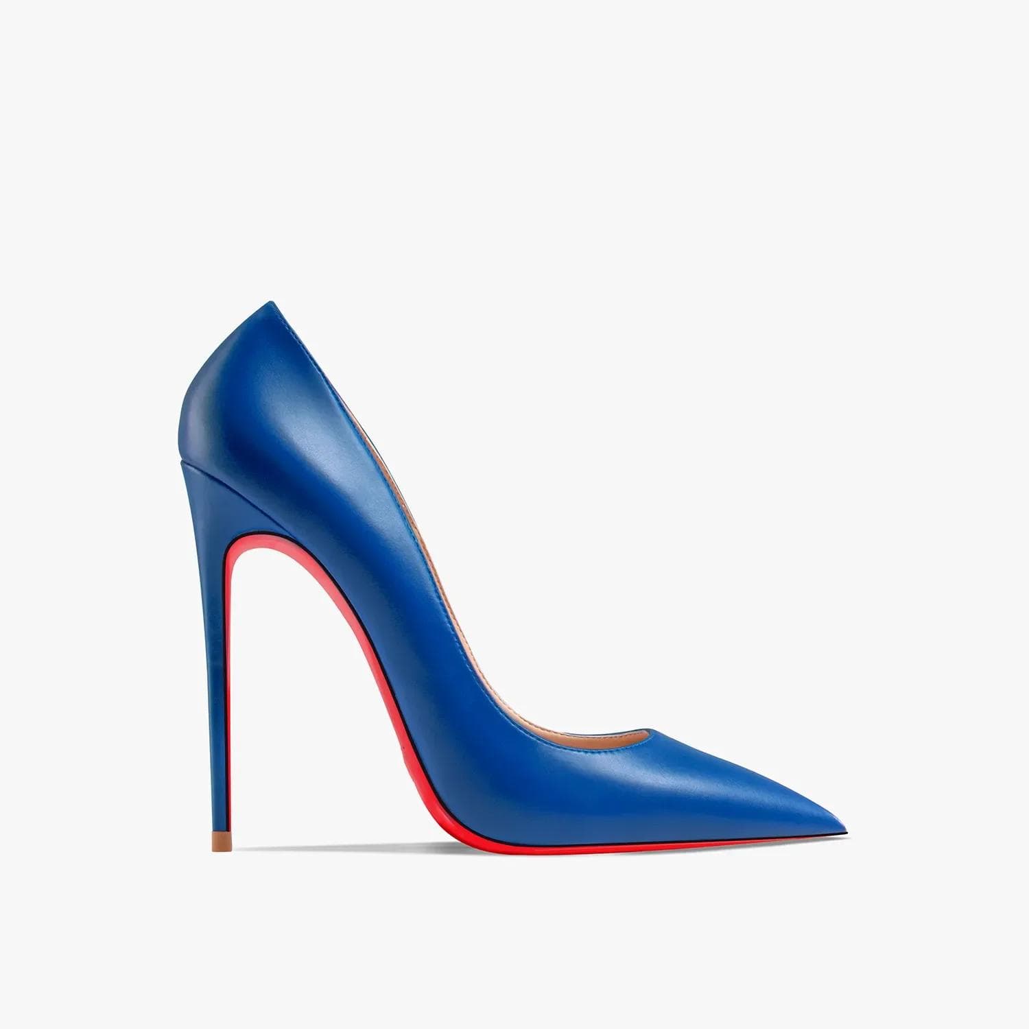 Moda Sapatos de Salto Alto Vermelhos Brilhantes com Sola Vermelha Marca Salto Alto 12 Cm Sexy Fosco Festa Bico Fino Sapatos de Casamento Boca Rasa Sap