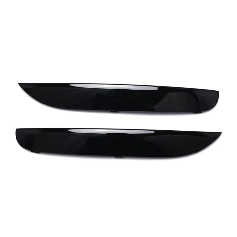 WO-Front M Sport Bumper Moulding Trims For BMW 7 Series F01 F02 2009-2015 Replacement Parts 1Pair preto