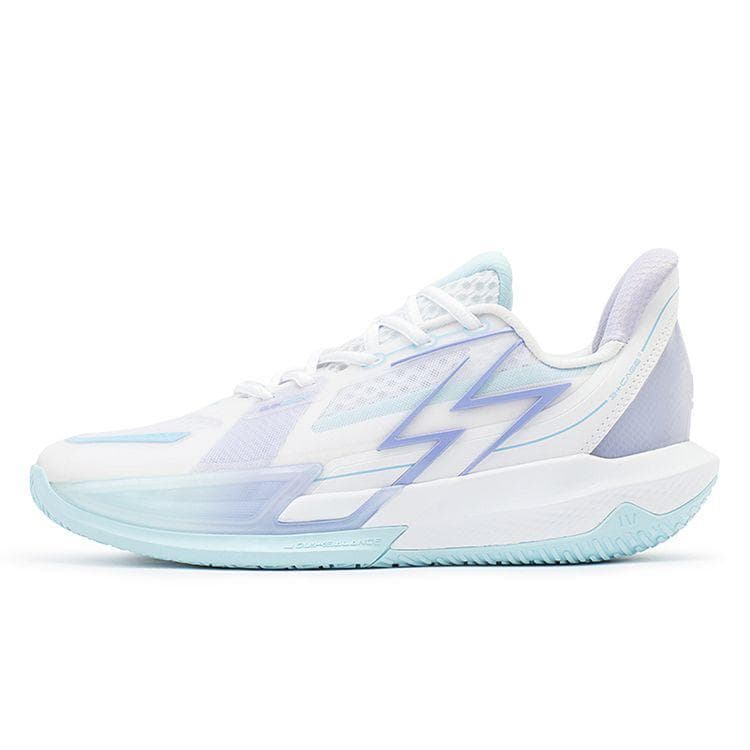 Tênis Masculino 361 Degrees BIG3 4.0 Quick Ice Blade Branco Violeta Azul-Claro 572321105-2 cm