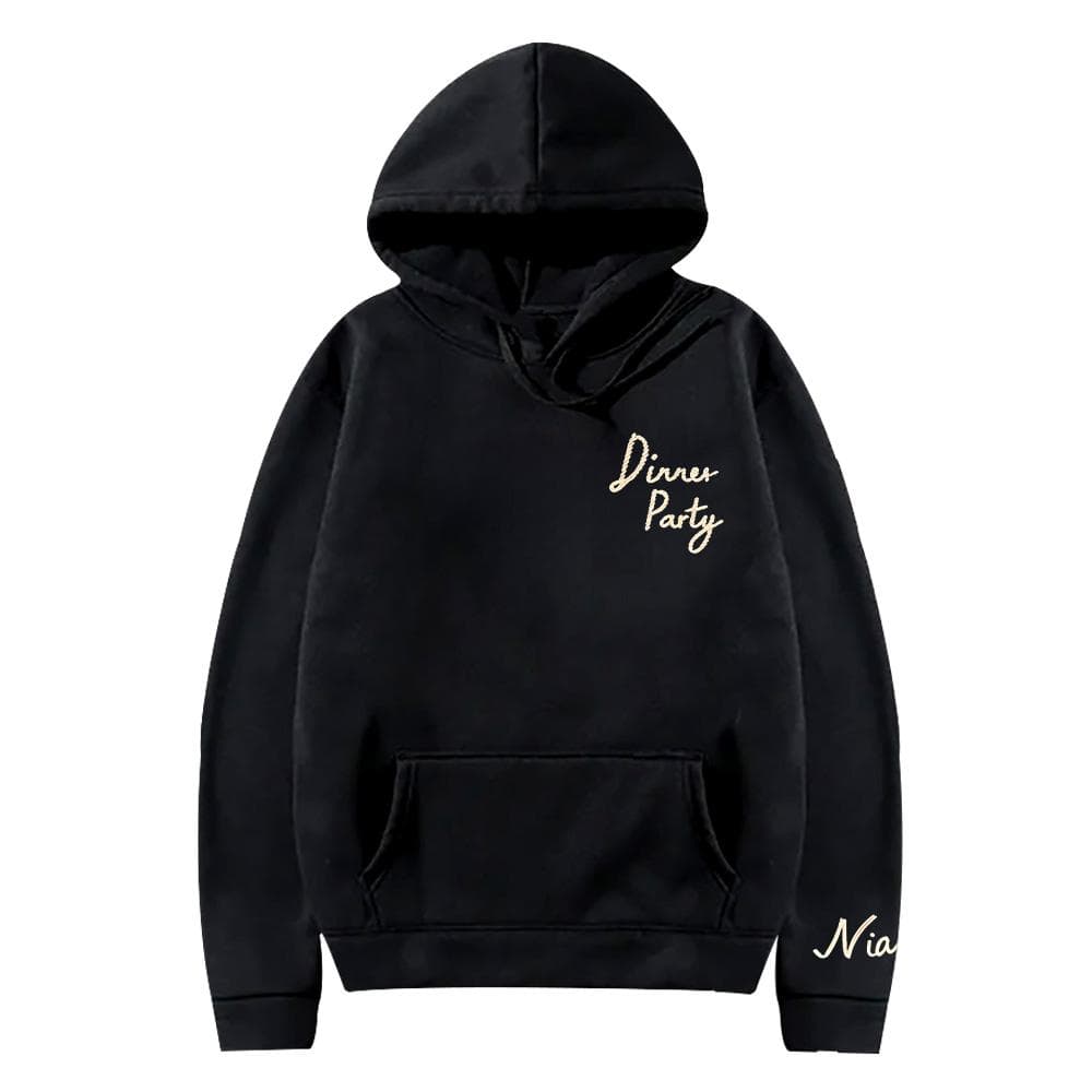 Moletom Festa de Jantar Niall Horan Novo Álbum Roupas Festa de Jantar Moda Masculina Streetwear Pulôveres Unissex Casual Moletom Y2K cm branco