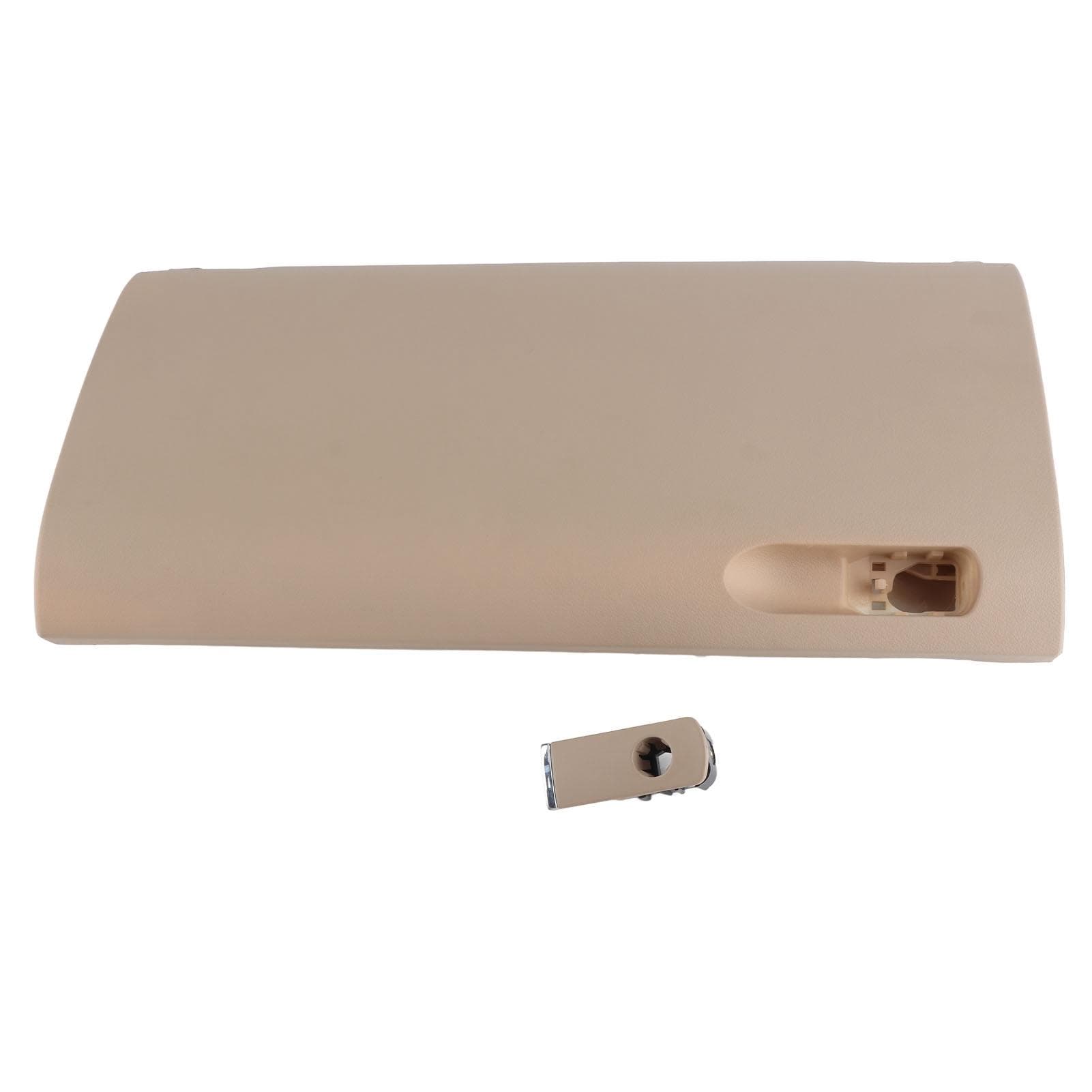 Tampa da Porta-Luvas com Fivela Resistente a Riscos Fácil de Limpar ABS 8E1857124A para A4 B7 2001 a 2008