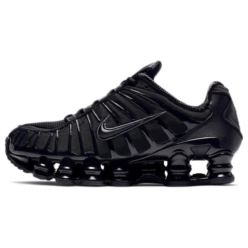 Tênis Feminino Nike Shox Tl Preto Laranja Máximo AR3566-002 cm