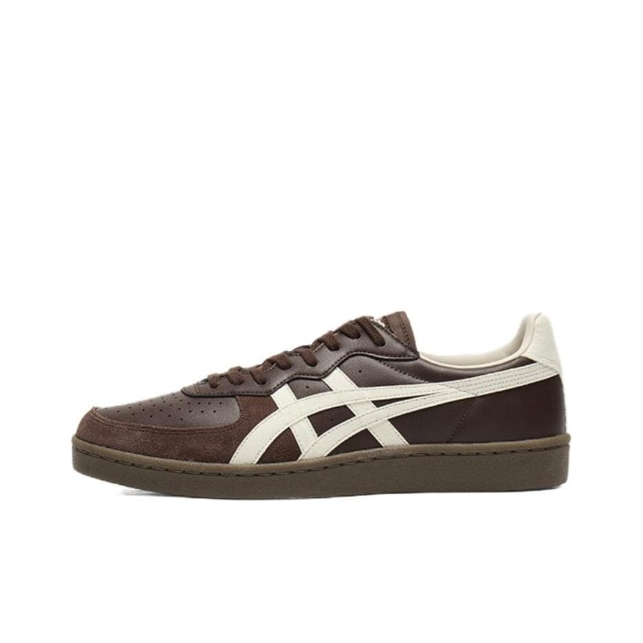 Tênis Onitsuka Tiger Gsm Moda Esportivo Casual Cano Baixo Tênis Unissex Marrom 1183A353-200 cm