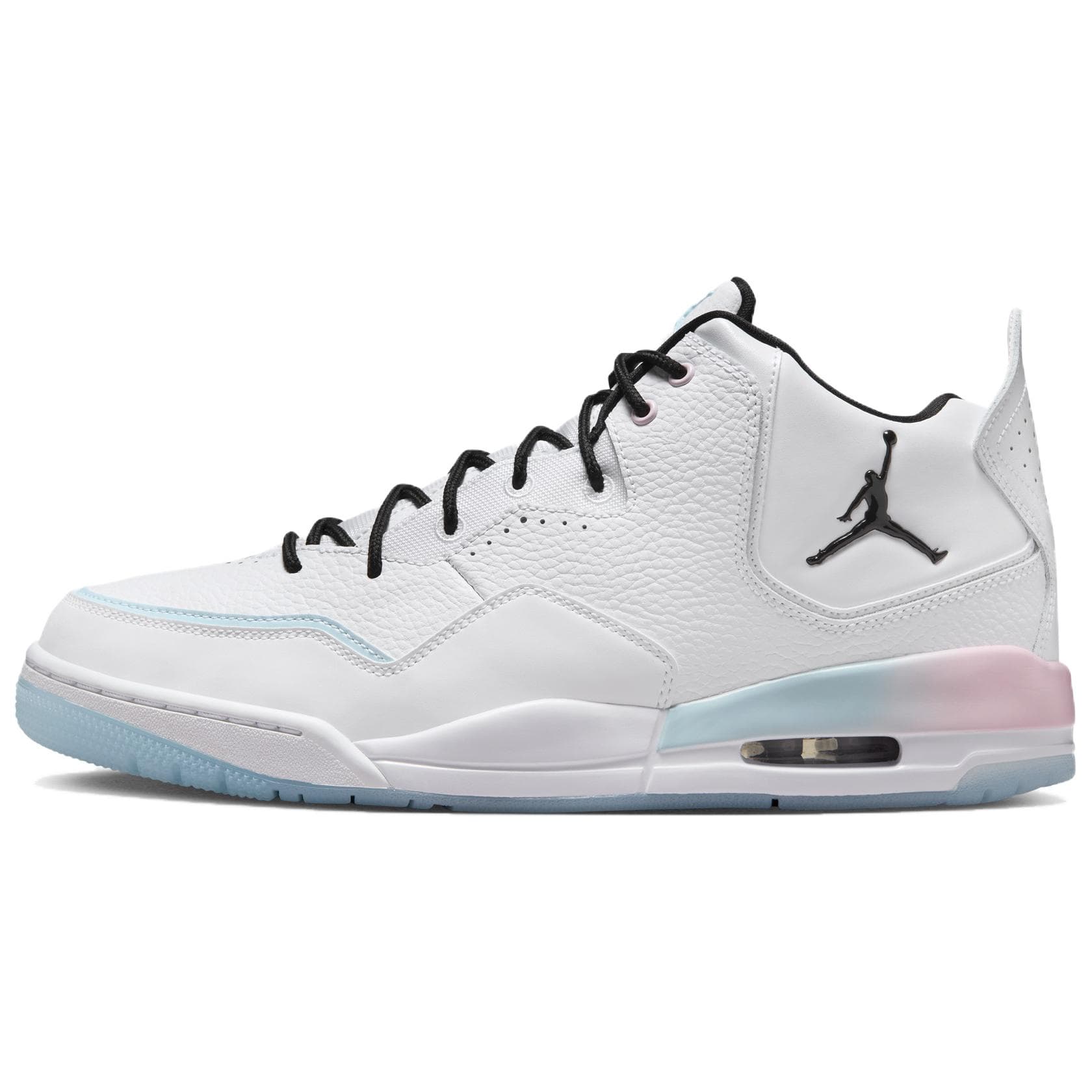Jordan Courtside 23 Confortáveis Versáteis Antiderrapantes Duráveis Cano Médio Tênis de Basquete Retrô Masculino Branco IH0650-141 cm