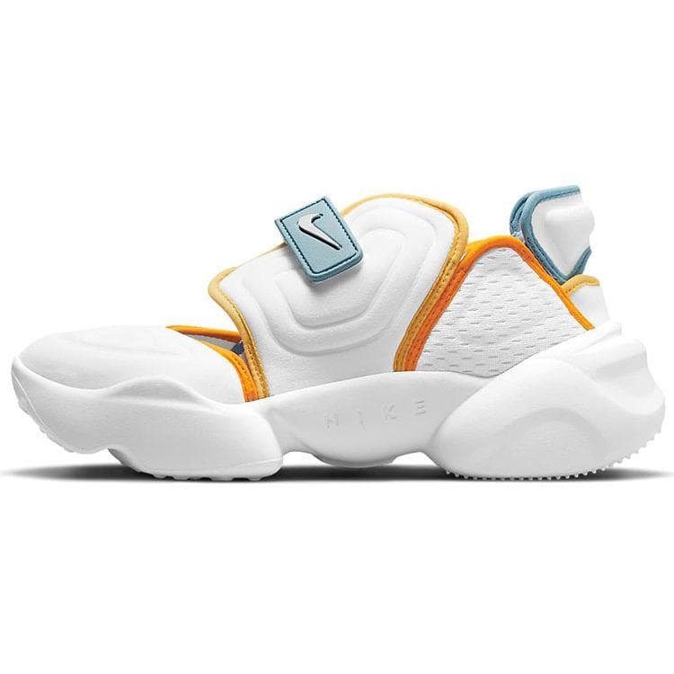 Tênis Feminino Nike Aqua Rift Branco Cerúleo Solar Flare Laranja Magma DJ4669-100 cm