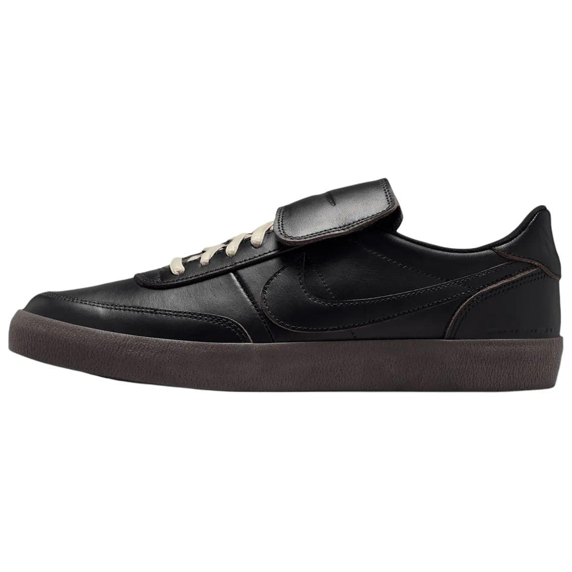 Tênis Nike Killshot 2 Couro Premium Veludo Preto Marrom Unissex Creme-II IR0801-010 cm