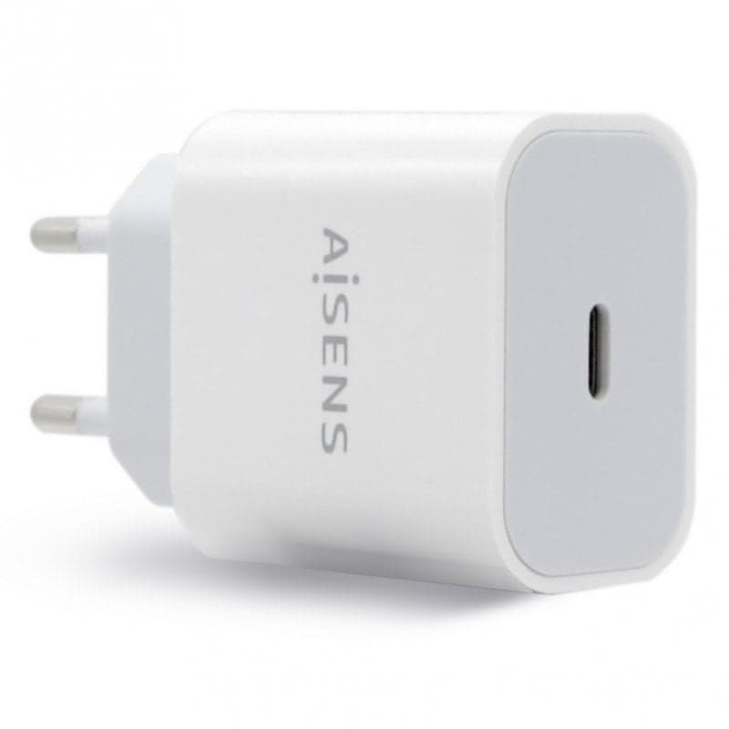 Aisens A110-0537 Carregador de Parede USB-C 20W Branco
