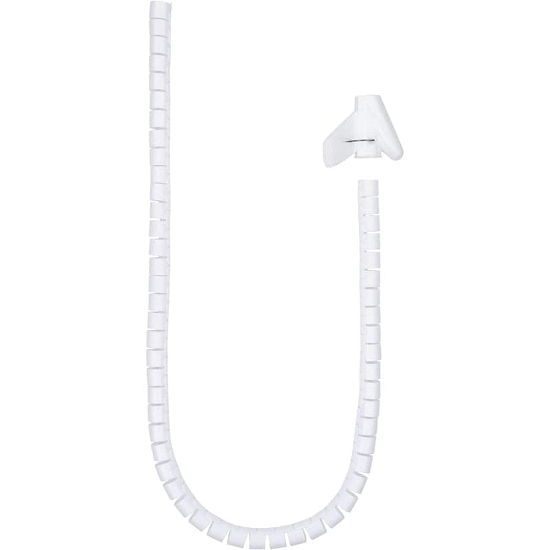 Nanocable Organizador de Cabos Flexivél 25mm 2m Branco