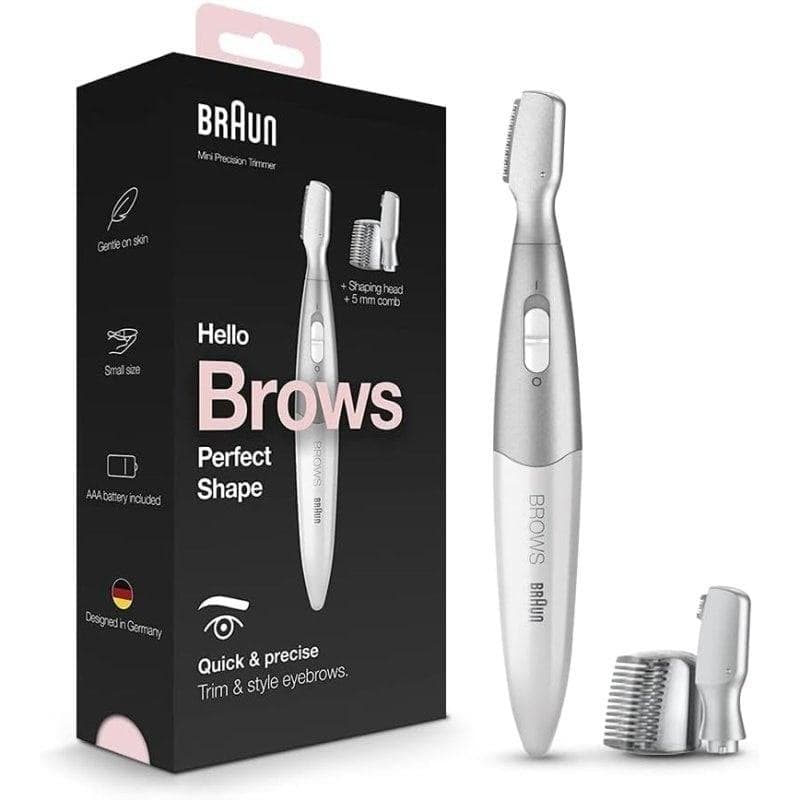 Depiladora Facial Braun FG1106 sem Fios 1 Velocidade 2 Cabeças